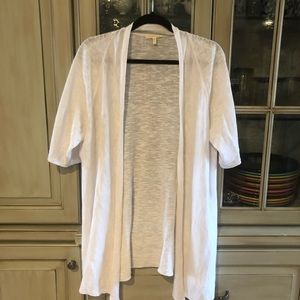 Eileen Fisher White Summer Cardigan